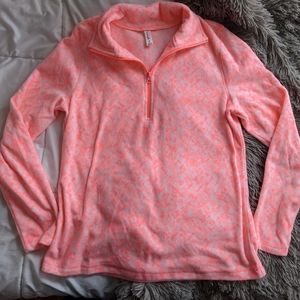 Coral Blend Fleece 1/4 Zip